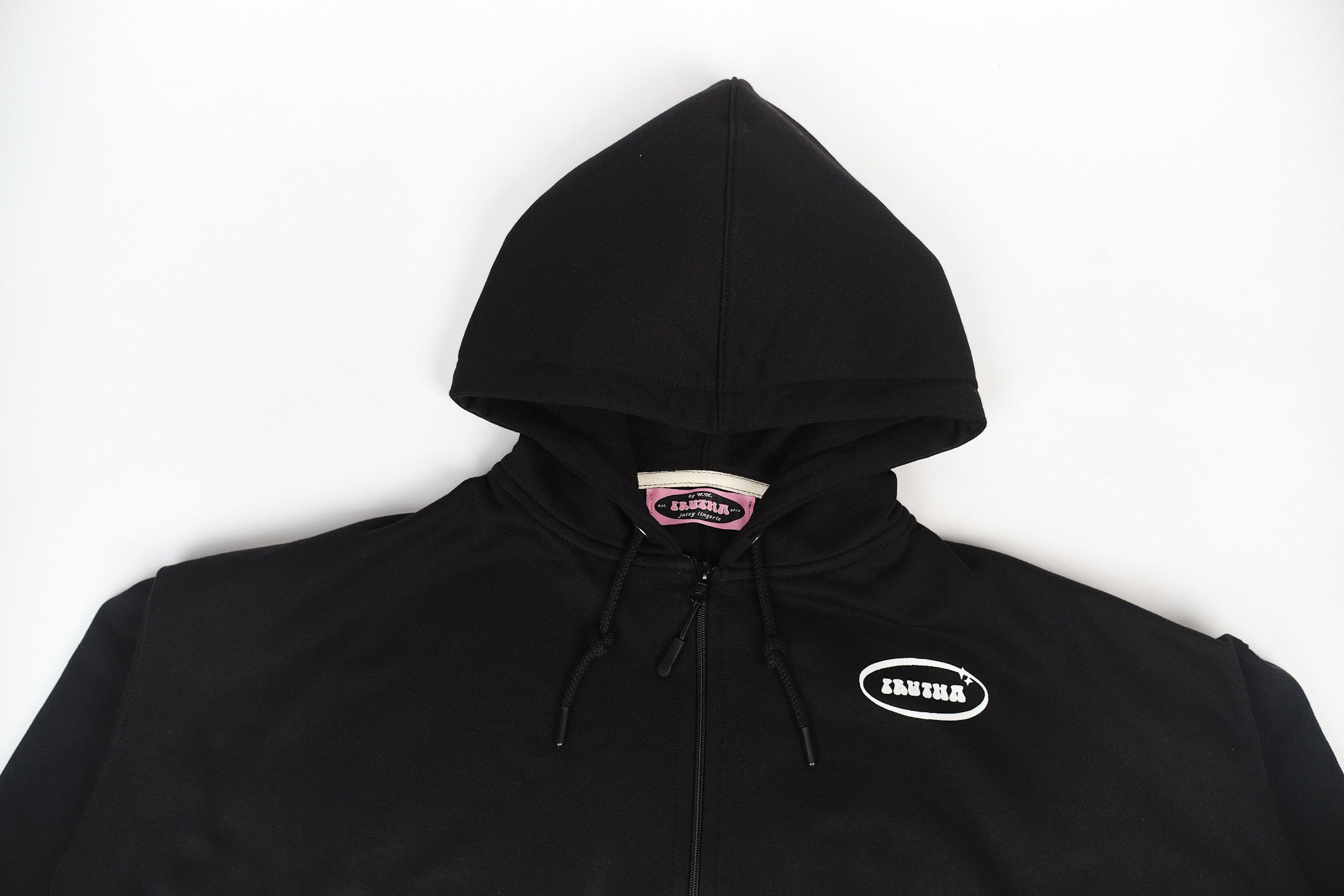 HOODIE ZIPPER CORE NEGRO