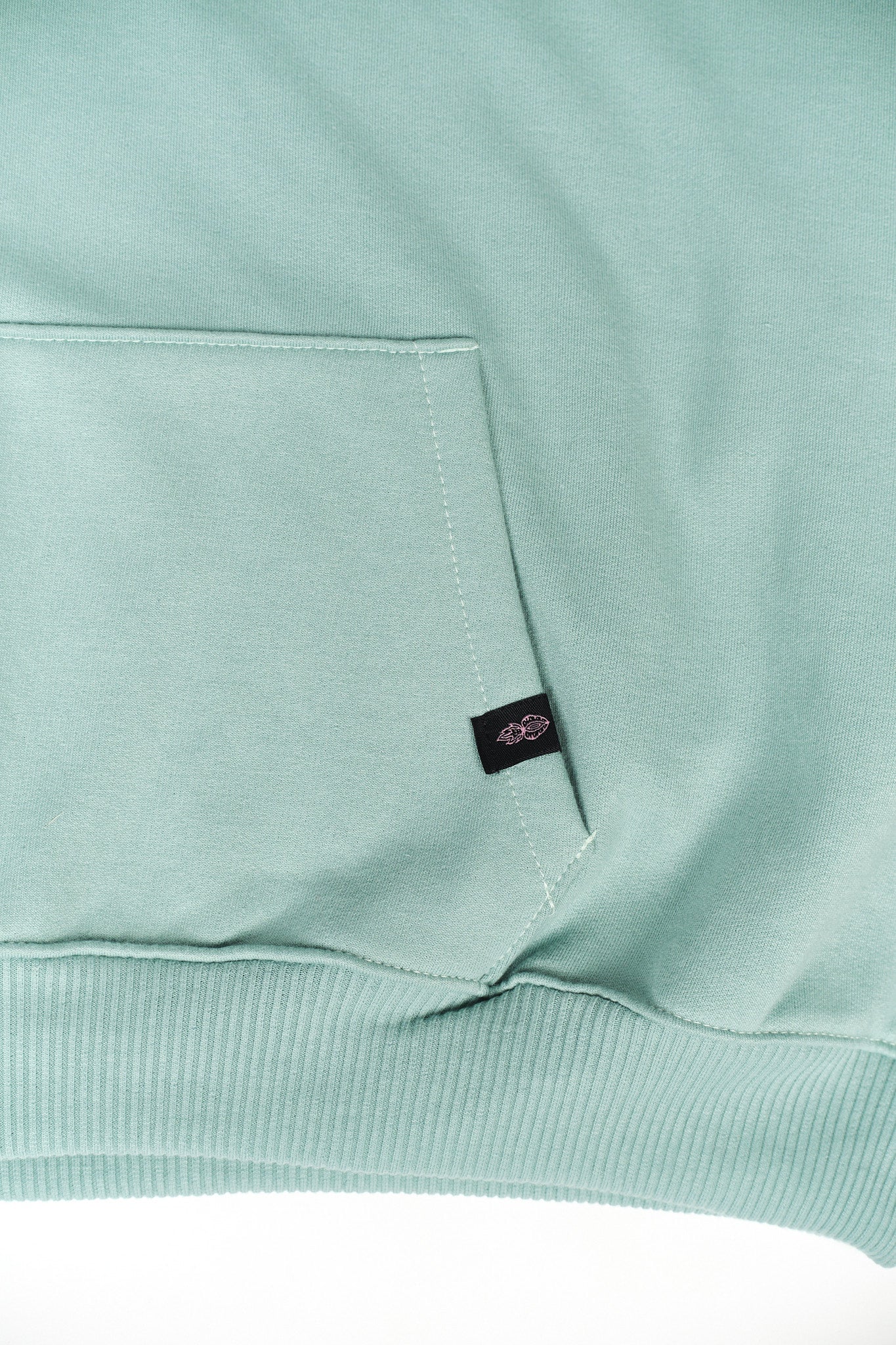 HOODIE ZIPPER CORE PISTACHO