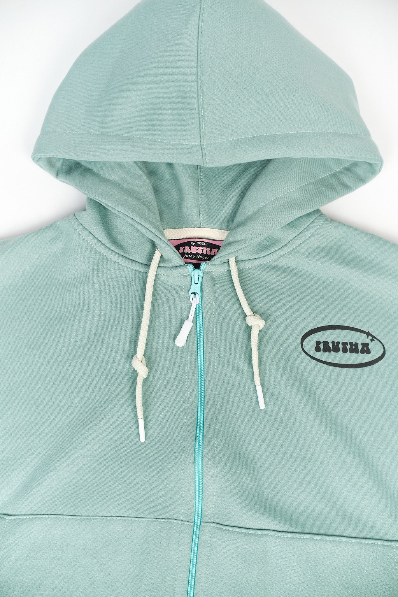 HOODIE ZIPPER CORE PISTACHO