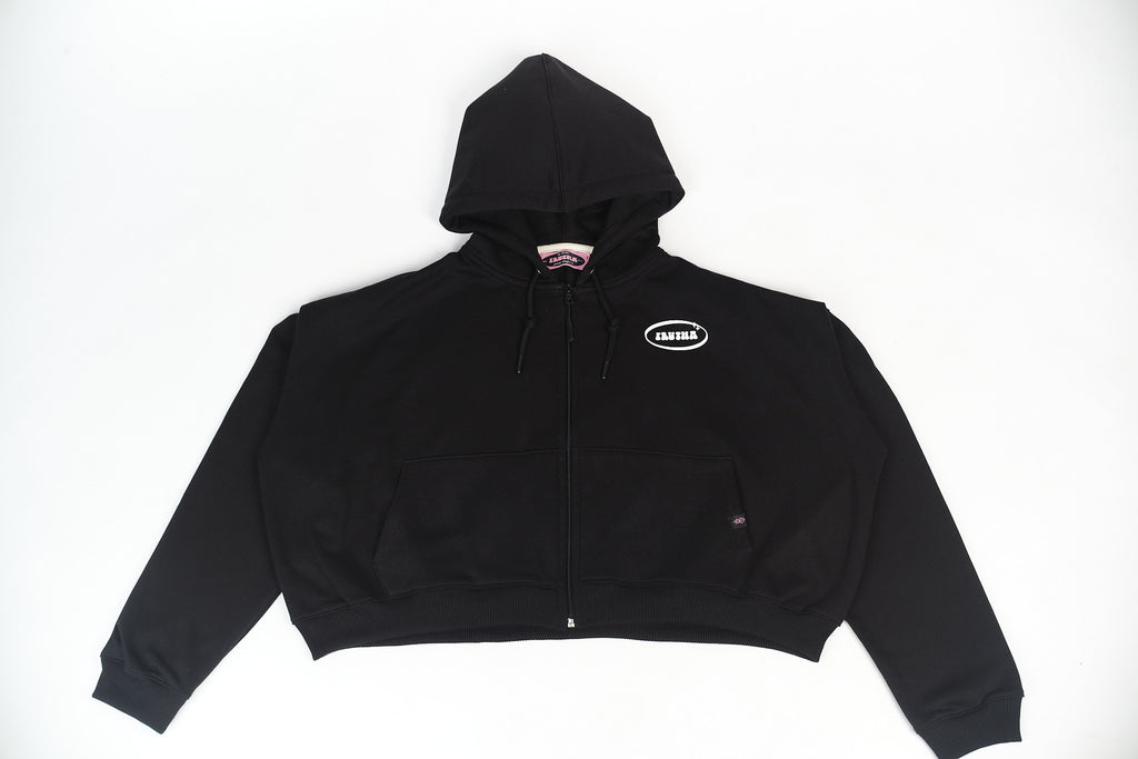 HOODIE ZIPPER CORE NEGRO